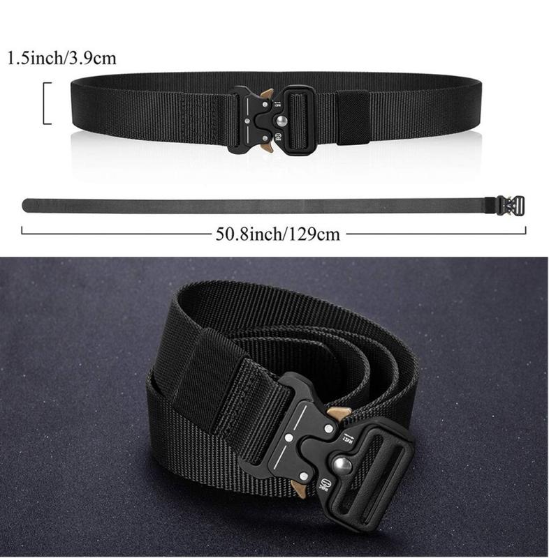 Cinto Tático Militar Metal Buckle ZX - Six Delta - Cinto